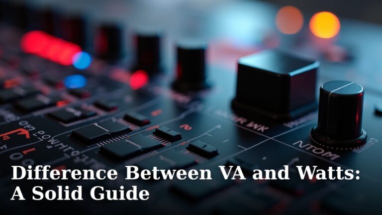 Difference Between VA and Watts: A Solid Guide