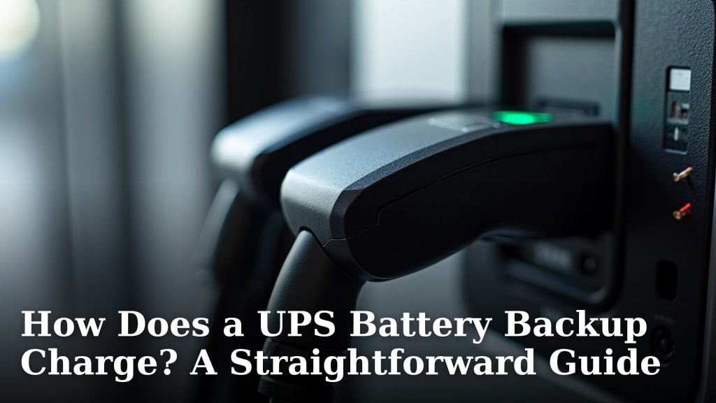How Does a UPS Battery Backup Charge? A Straightforward Guide