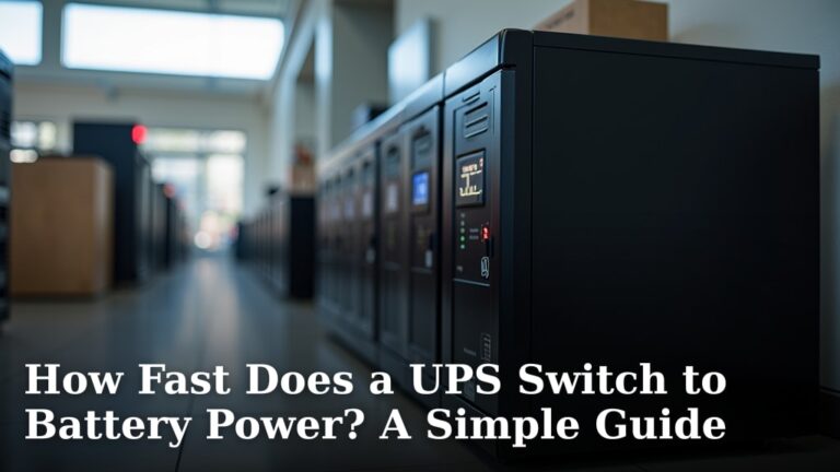 How Fast Does a UPS Switch to Battery Power? A Simple Guide