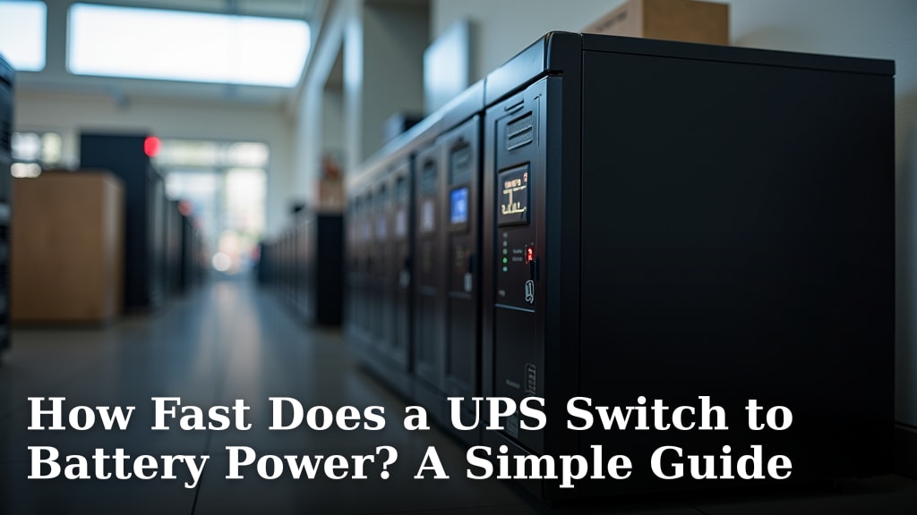 How Fast Does a UPS Switch to Battery Power? A Simple Guide
