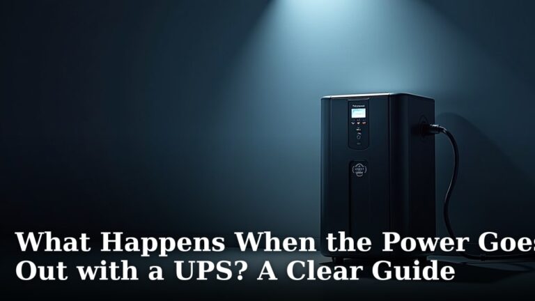What Happens When the Power Goes Out with a UPS? A Clear Guide