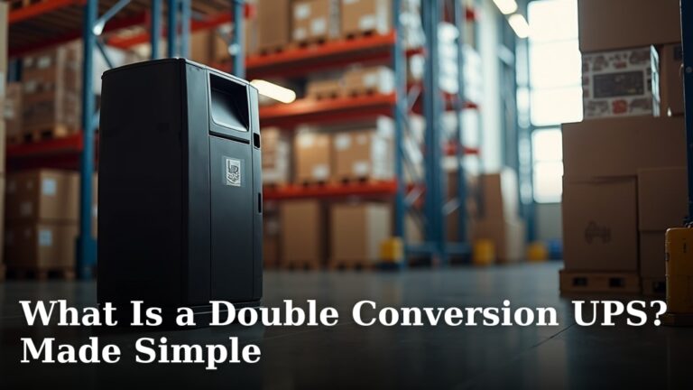 What Is a Double Conversion UPS? Made Simple