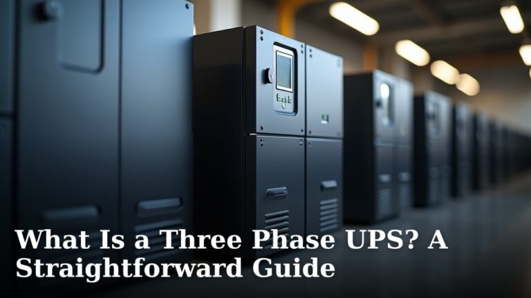 What Is a Three Phase UPS? A Straightforward Guide
