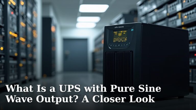 What Is a UPS with Pure Sine Wave Output? A Closer Look