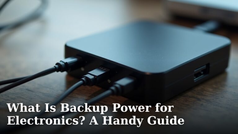 What Is Backup Power for Electronics? A Handy Guide